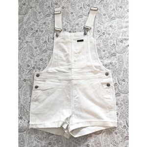 Calvin Klein NWOT White Jeans Overalls size 27